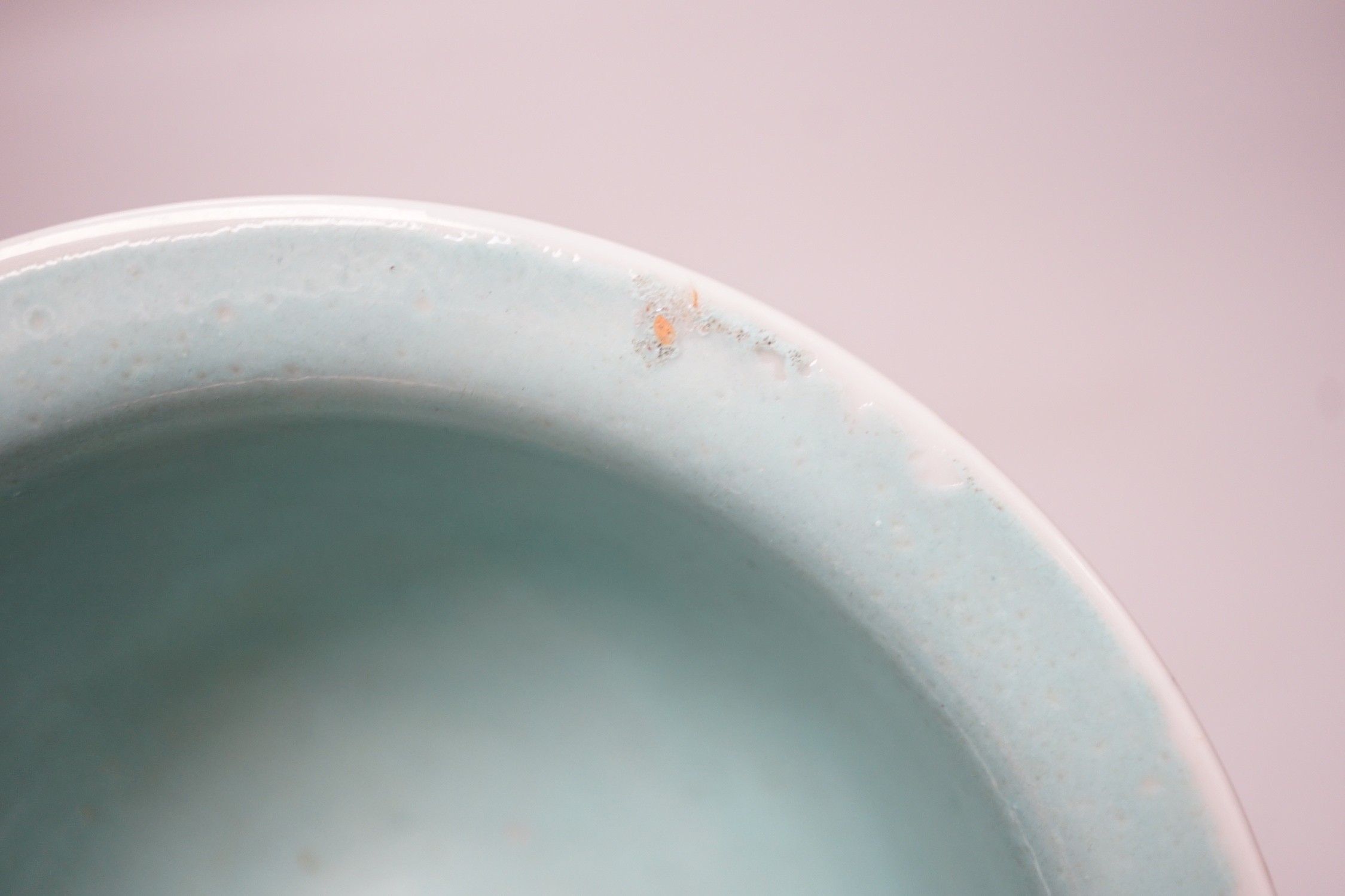 A large 19th century Chinese enamelled porcelain ‘dragon’ stem bowl, 16.5cm